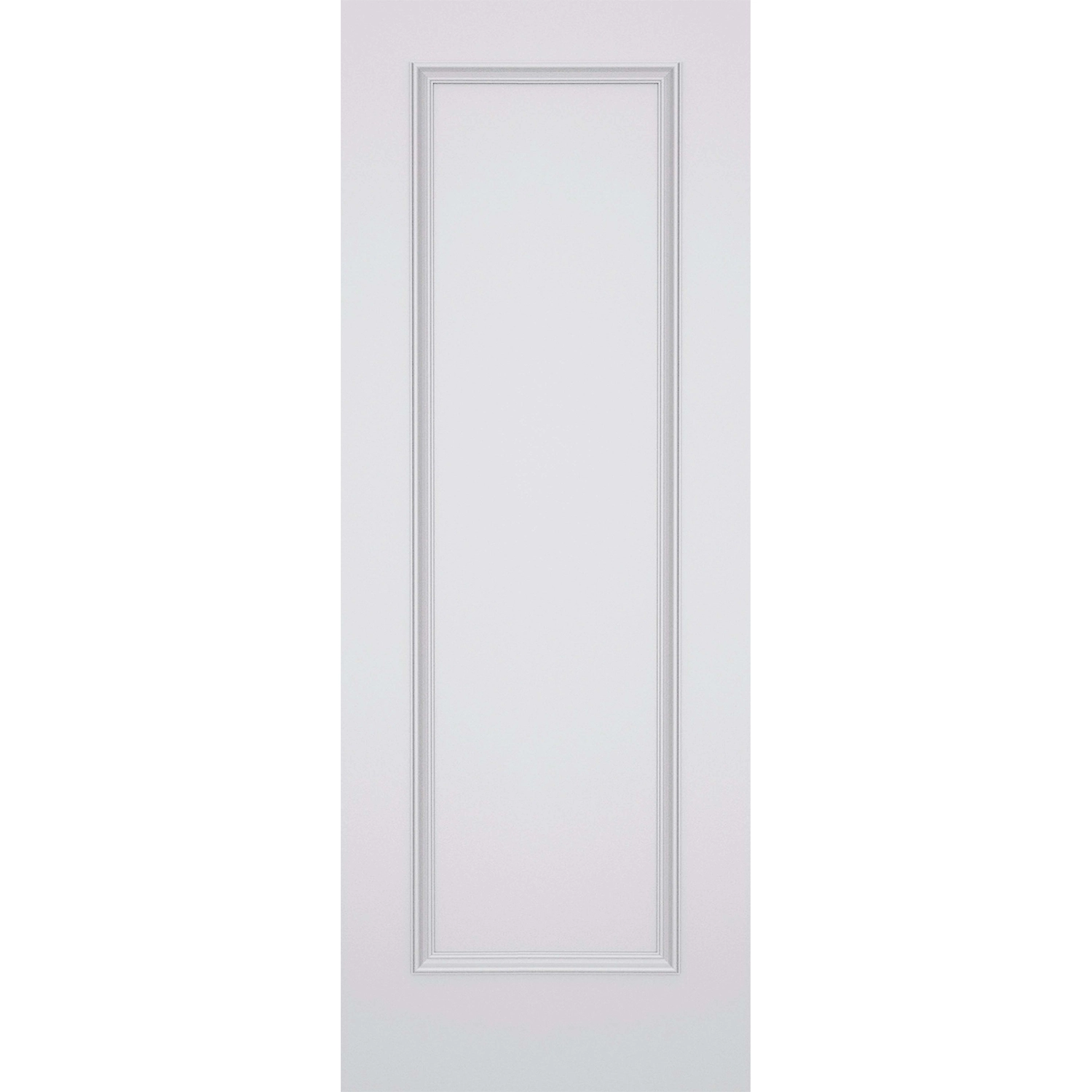 1 Panel 80 x 30 x 1-3/8 Smooth Hollow Door Raised
